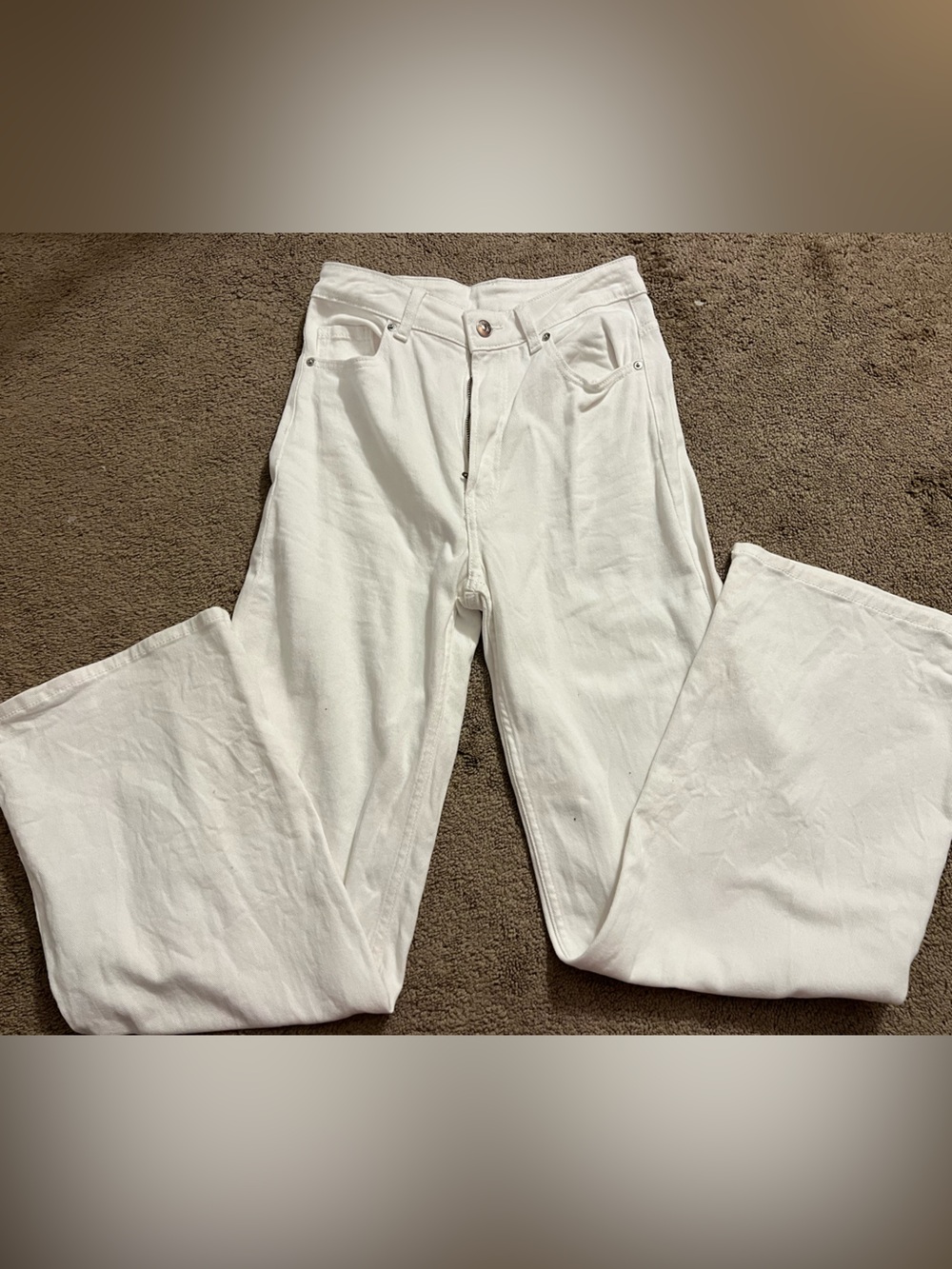 H&M White Jeans